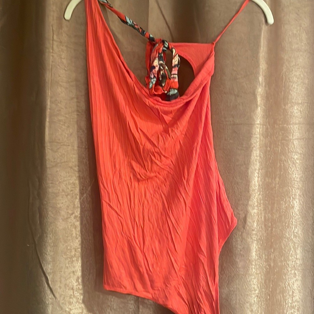 Free People bodysuit open back